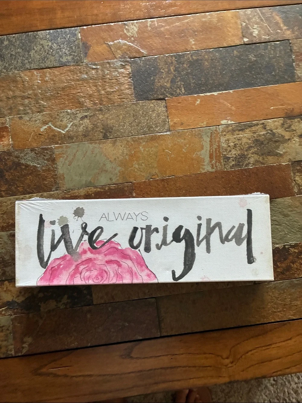 Sadie Robertson Live Original 4”x12” wall sign